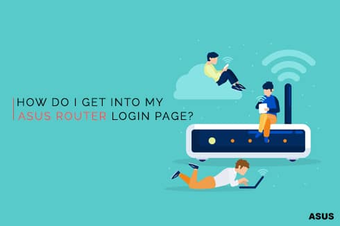 Asus router login page