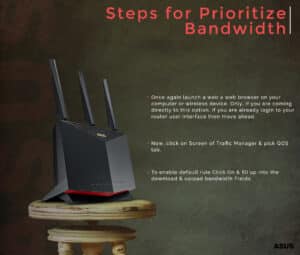 Steps for Prioritize Bandwidth