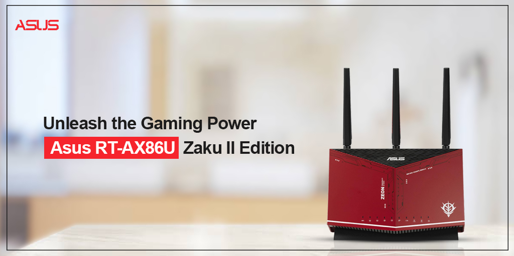 How To Setup Asus RT-AX86U Zaku II Edition?